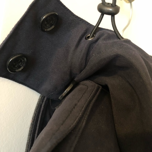 NWT  look like a real Flight Attendant Trench Coat w/detachable hood - Picture 11 of 11